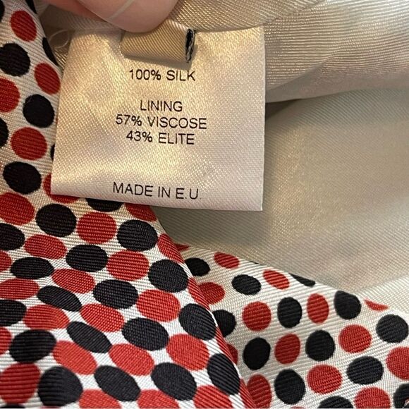 ALEXANDRE VAUTHIER Dot Twill Strapless Dress in Size FR34 / XS - Picture 8 of 10